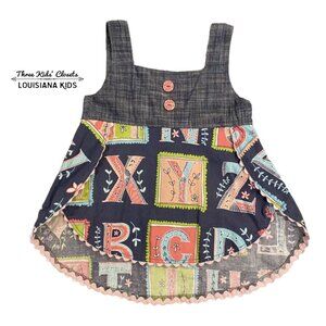Dottie Moon Handmade 3T Alphabet LOVE Top Shirt